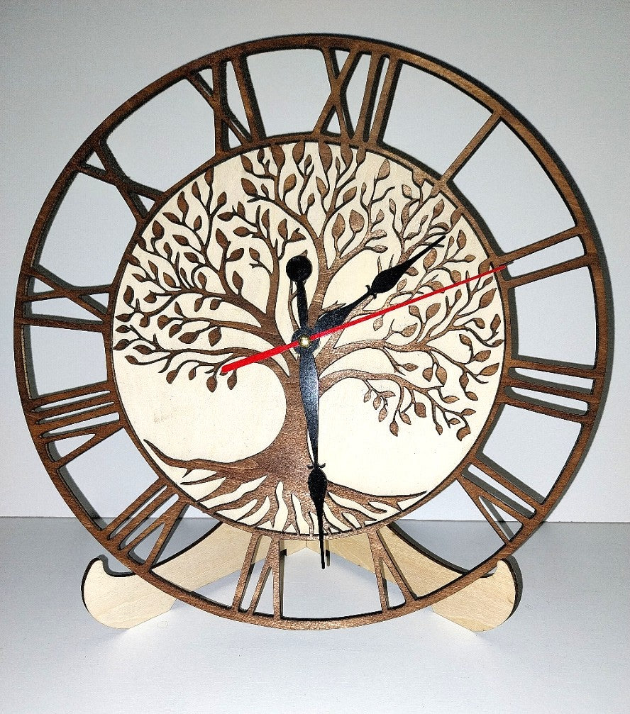 horloge arbre de vie