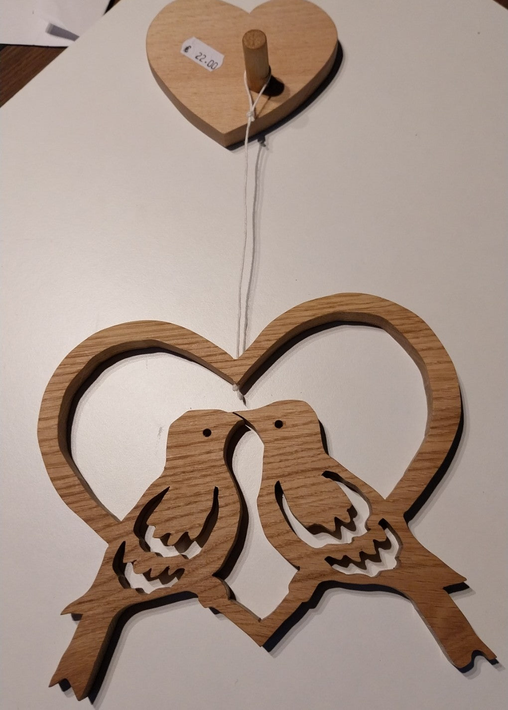 oiseaux dans coeur