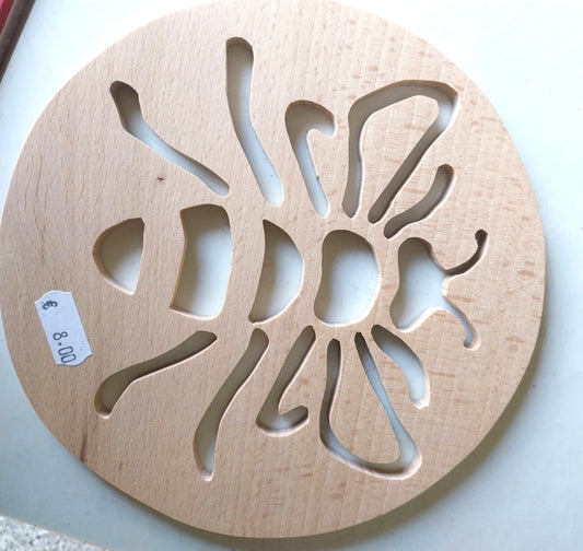 dessous de plat découpé