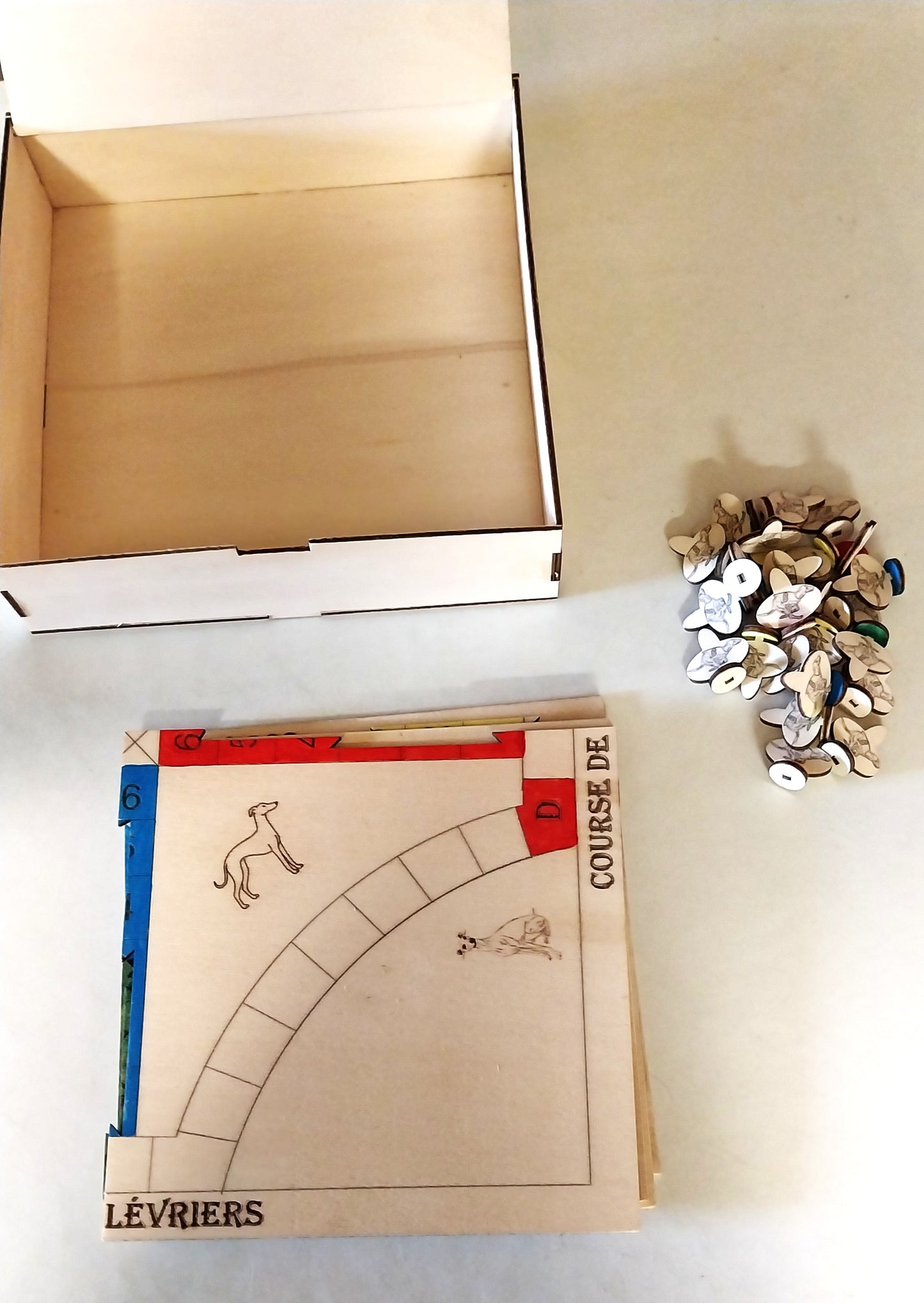 Jeux de société en bois enfant +3ans