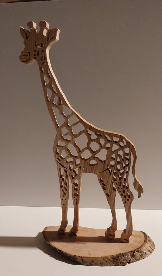 girafe découpé