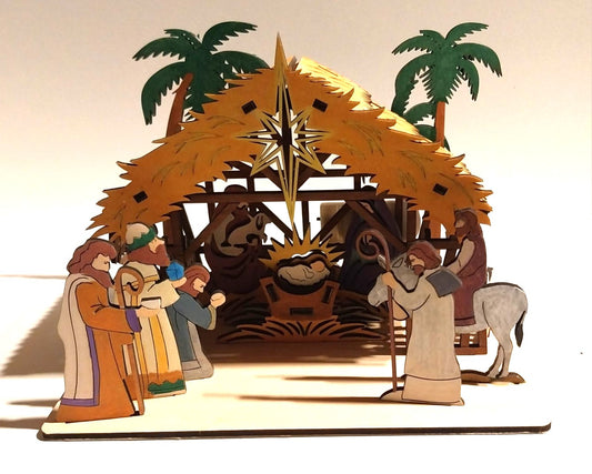 Crèche de Noël n°1