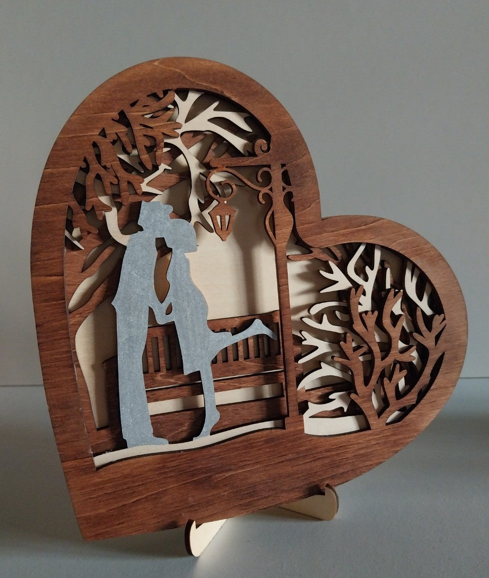 coeur sur socle